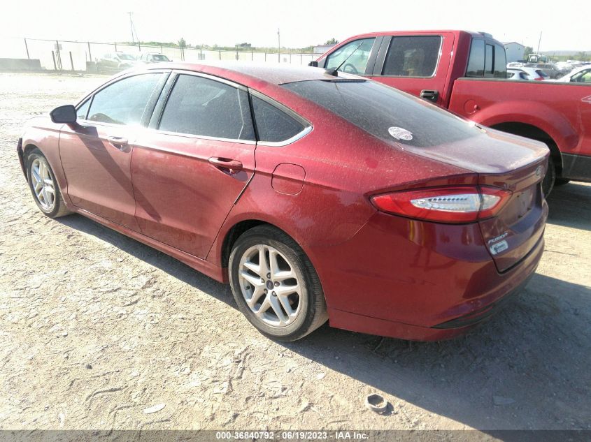 2016 FORD FUSION SE - 3FA6P0H71GR152540