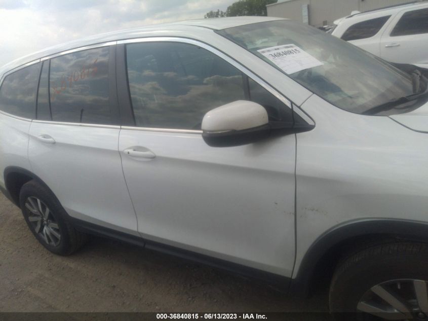 2022 HONDA PILOT EX-L - 5FNYF6H52NB097747