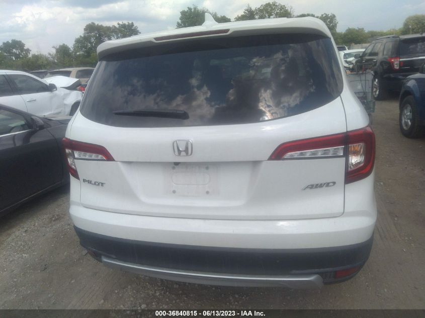 2022 HONDA PILOT EX-L - 5FNYF6H52NB097747