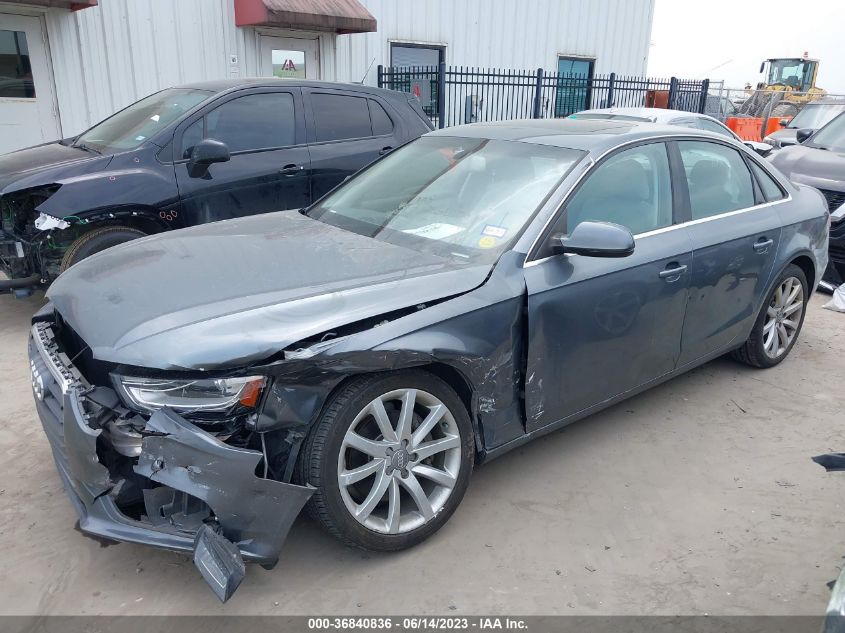2013 AUDI A4 PREMIUM PLUS - WAUFFAFL9DN036369