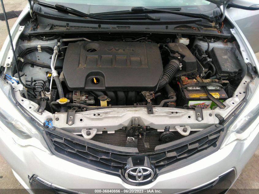 2014 TOYOTA COROLLA L/LE/S/S PLUS/LE PLUS - 2T1BURHE3EC135908