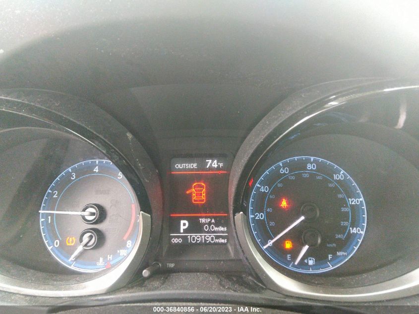 2014 TOYOTA COROLLA L/LE/S/S PLUS/LE PLUS - 2T1BURHE3EC135908