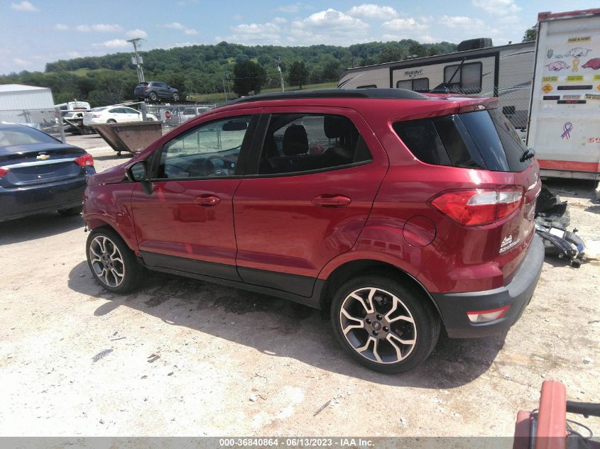 2018 FORD ECOSPORT SE - MAJ3P1TE0JC212229