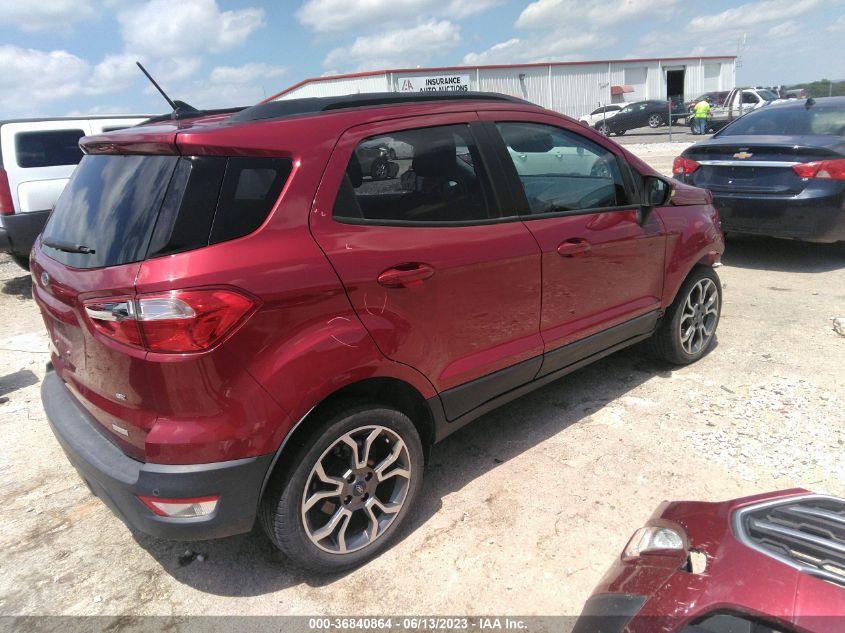 2018 FORD ECOSPORT SE - MAJ3P1TE0JC212229