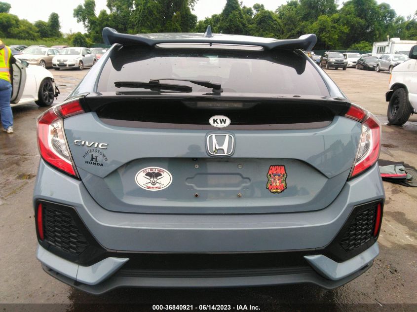 2017 HONDA CIVIC HATCHBACK EX - SHHFK7H54HU225093