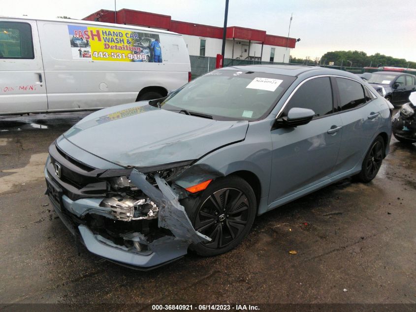 2017 HONDA CIVIC HATCHBACK EX - SHHFK7H54HU225093