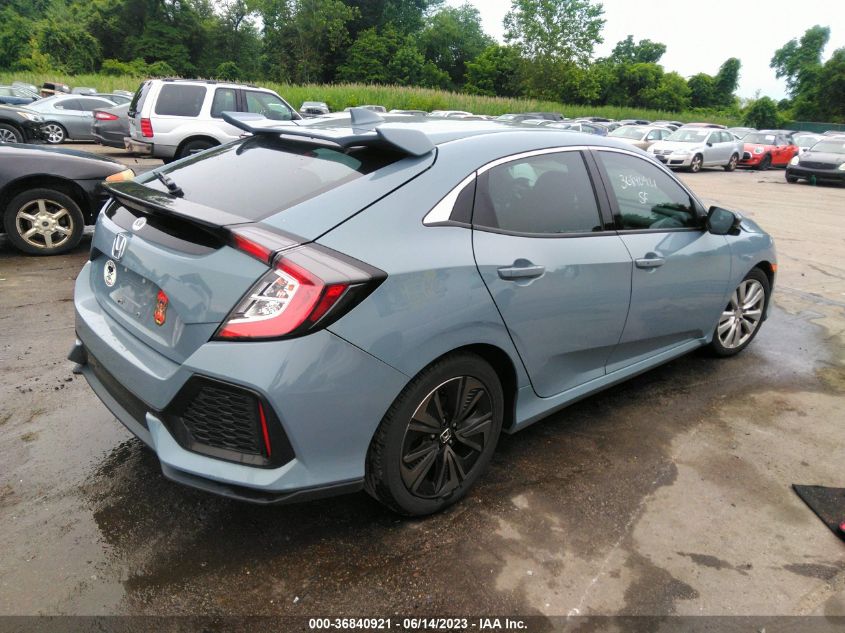 2017 HONDA CIVIC HATCHBACK EX - SHHFK7H54HU225093
