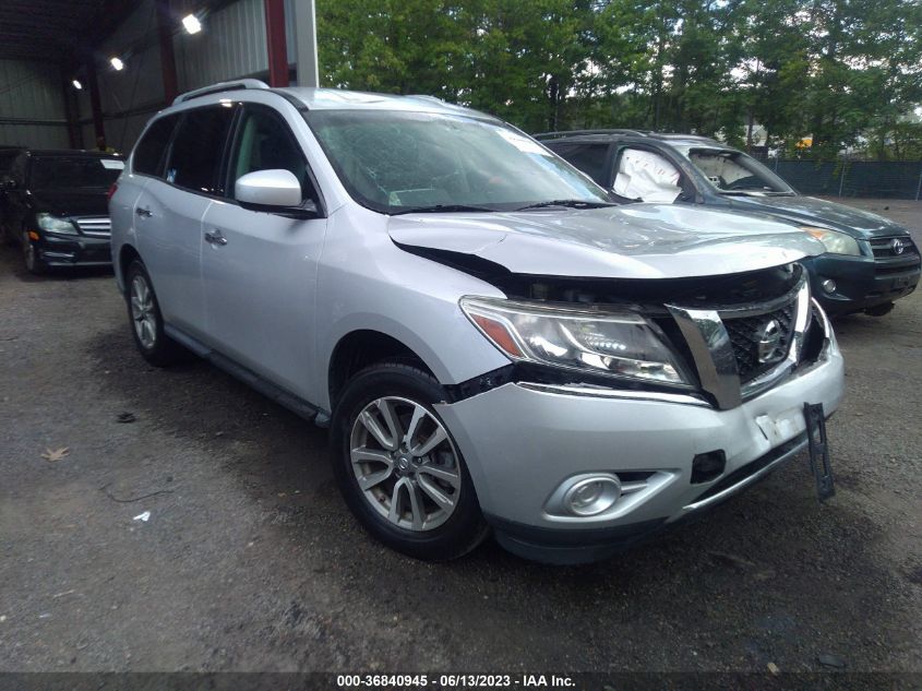 2013 NISSAN PATHFINDER SV - 5N1AR2MN1DC607908