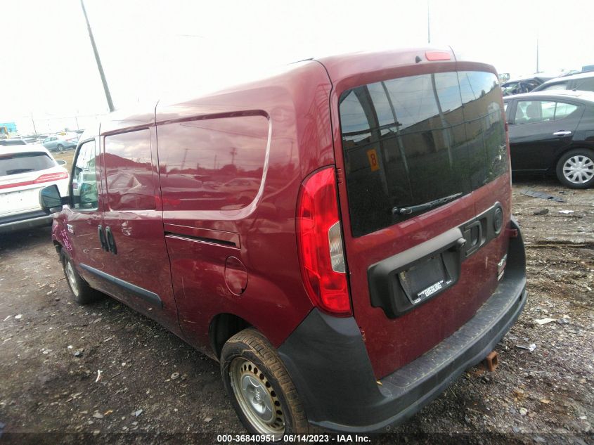 2015 RAM PROMASTER CITY CARGO VAN TRADESMAN - ZFBERFAT1F6A82503