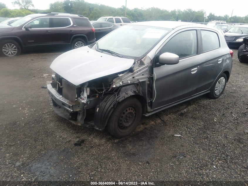 VIN ML32A3HJ6HH011377 2017 MITSUBISHI MIRAGE ES