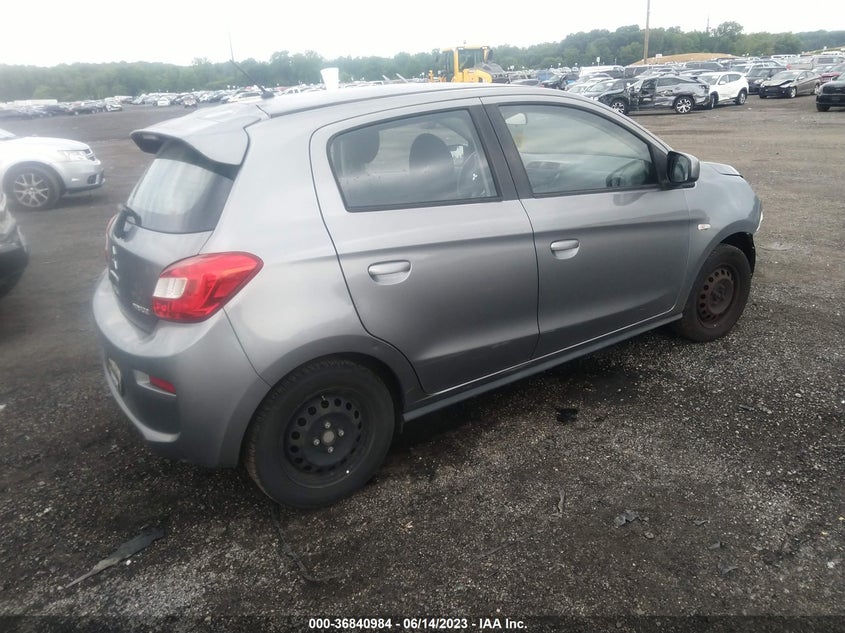 VIN ML32A3HJ6HH011377 2017 MITSUBISHI MIRAGE ES