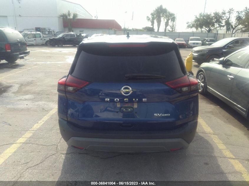 2021 NISSAN ROGUE SV - 5N1AT3BB0MC711290