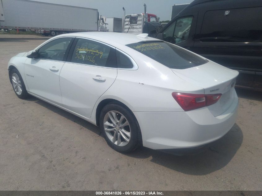 2017 CHEVROLET MALIBU LT - 1G1ZE5ST3HF196451