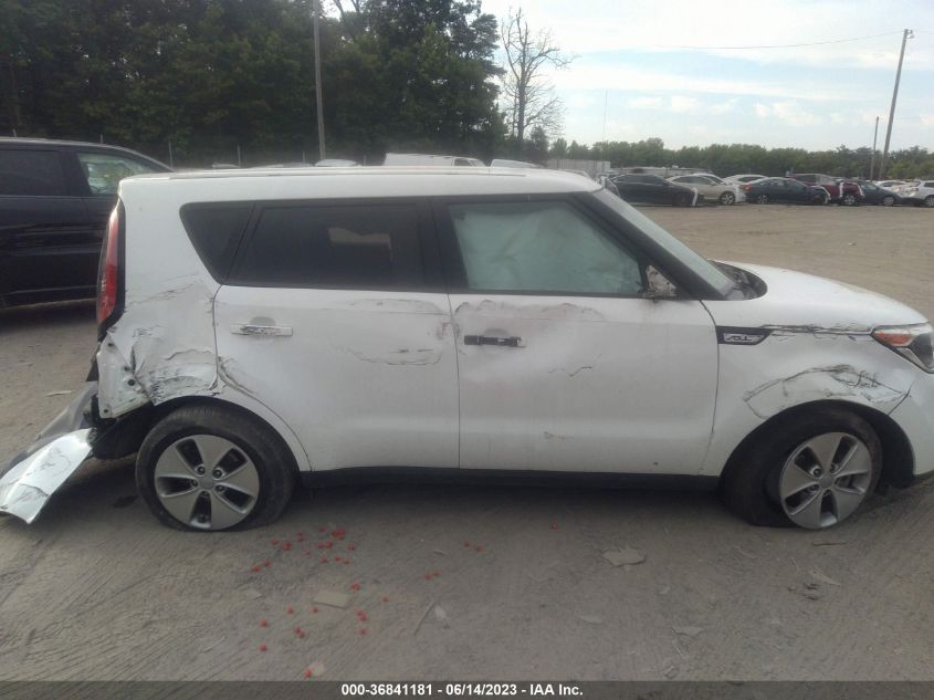 2016 KIA SOUL BASE - KNDJN2A27G7283922