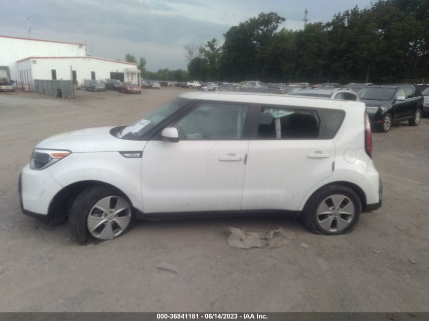 2016 KIA SOUL BASE - KNDJN2A27G7283922