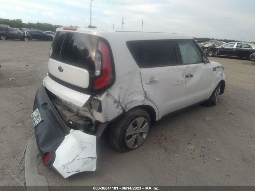 2016 KIA SOUL BASE - KNDJN2A27G7283922