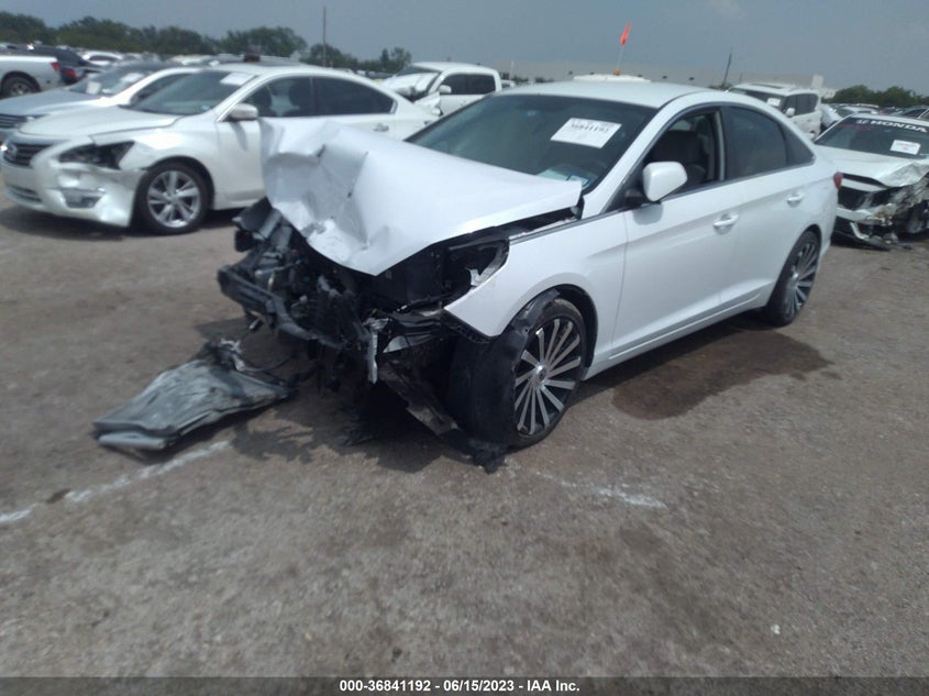 VIN 5NPE24AFXHH594105 2017 HYUNDAI SONATA 2.4L