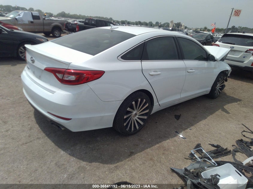VIN 5NPE24AFXHH594105 2017 HYUNDAI SONATA 2.4L