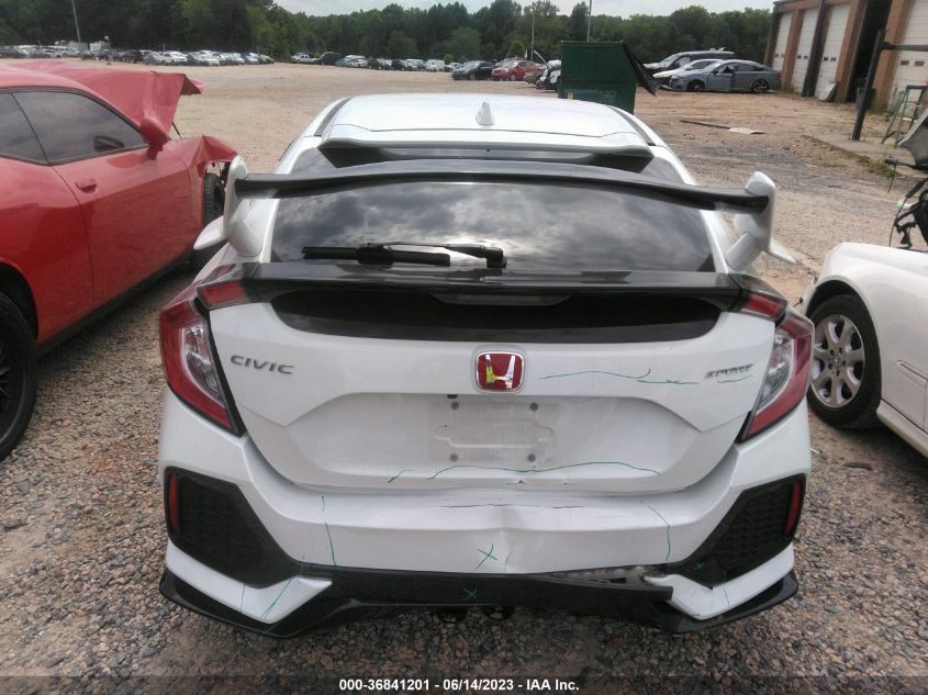 2018 HONDA CIVIC HATCHBACK SPORT - SHHFK7G44JU231684
