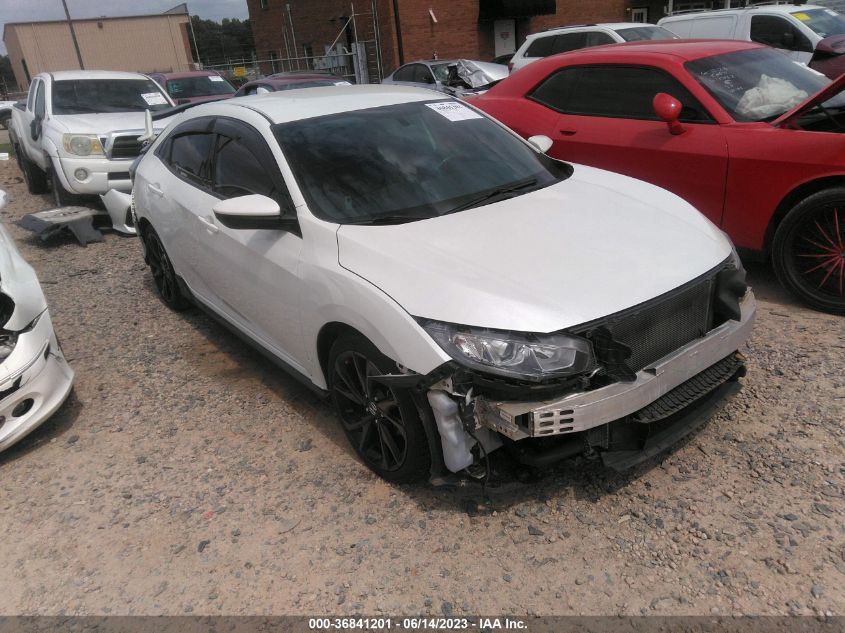 2018 HONDA CIVIC HATCHBACK SPORT - SHHFK7G44JU231684