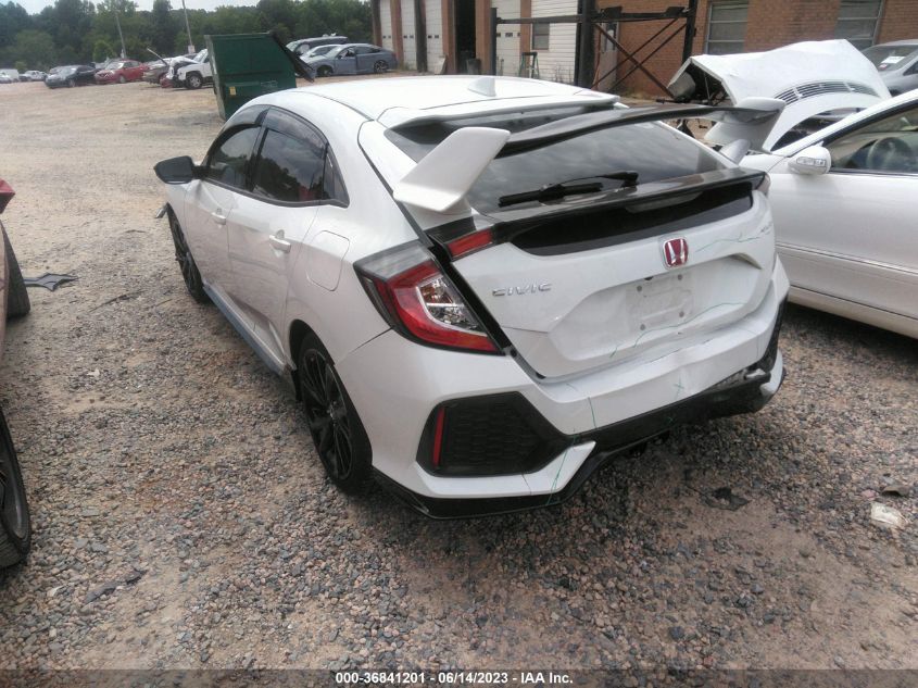2018 HONDA CIVIC HATCHBACK SPORT - SHHFK7G44JU231684