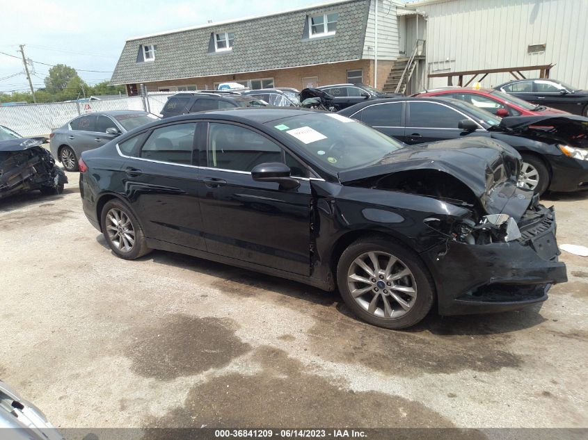 2017 FORD FUSION SE - 3FA6P0H73HR372392