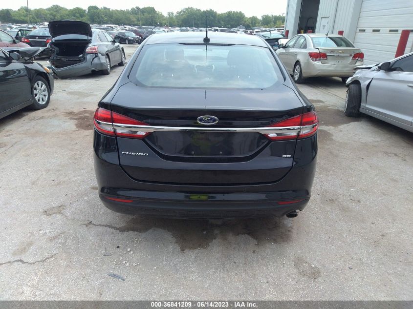 2017 FORD FUSION SE - 3FA6P0H73HR372392