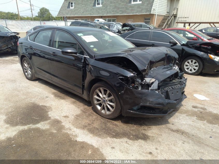 2017 FORD FUSION SE - 3FA6P0H73HR372392