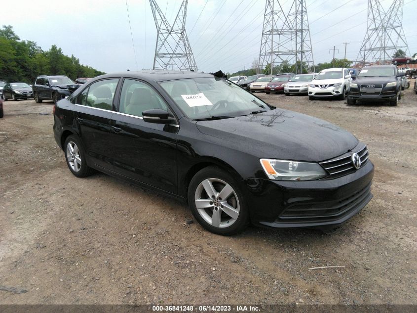 2015 VOLKSWAGEN JETTA SEDAN 2.0L TDI SE - 3VWLA7AJ0FM287594