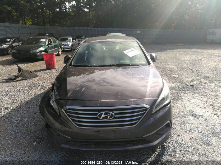 2017 HYUNDAI SONATA 2.4L - 5NPE24AF6HH513939