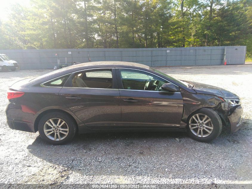 2017 HYUNDAI SONATA 2.4L - 5NPE24AF6HH513939