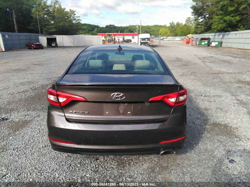 2017 HYUNDAI SONATA 2.4L - 5NPE24AF6HH513939