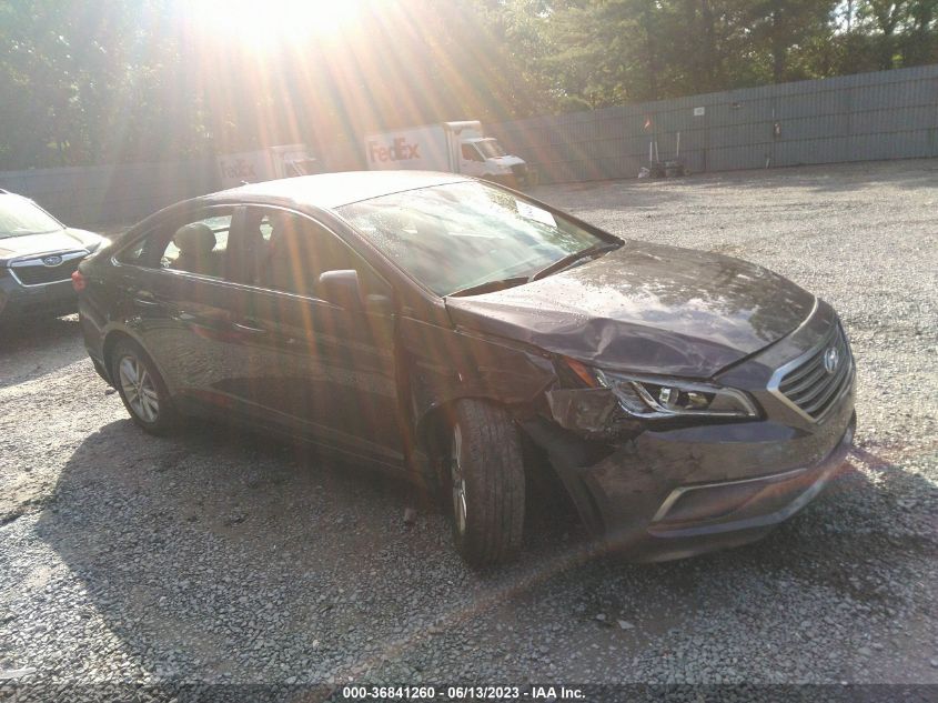 2017 HYUNDAI SONATA 2.4L - 5NPE24AF6HH513939