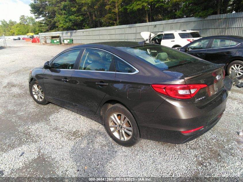 2017 HYUNDAI SONATA 2.4L - 5NPE24AF6HH513939