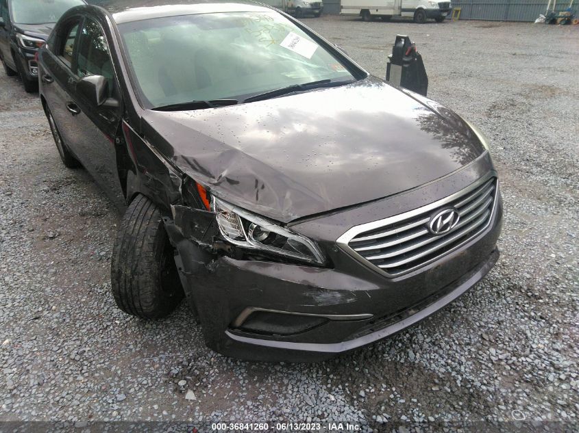 2017 HYUNDAI SONATA 2.4L - 5NPE24AF6HH513939