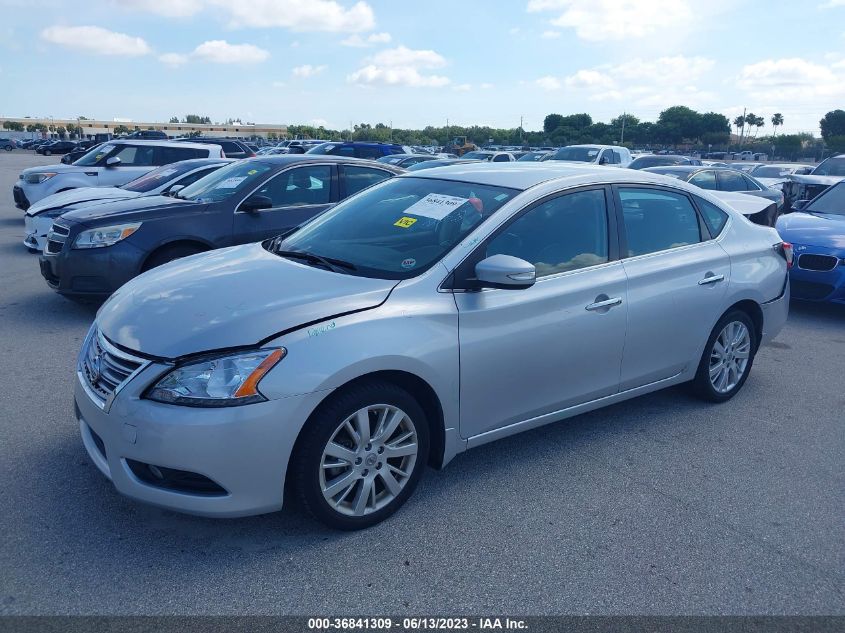 2013 NISSAN SENTRA SL - 3N1AB7AP6DL750579