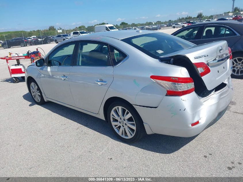 2013 NISSAN SENTRA SL - 3N1AB7AP6DL750579