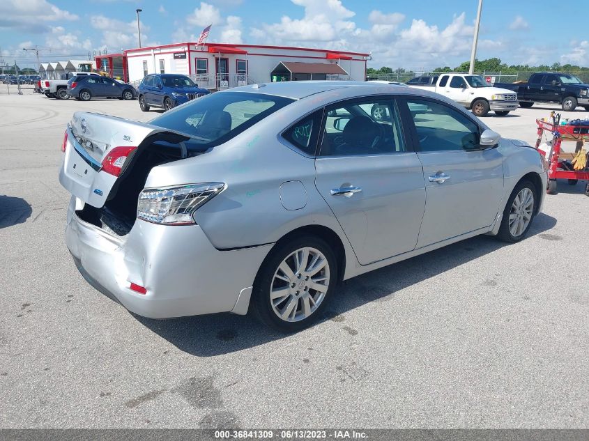 2013 NISSAN SENTRA SL - 3N1AB7AP6DL750579
