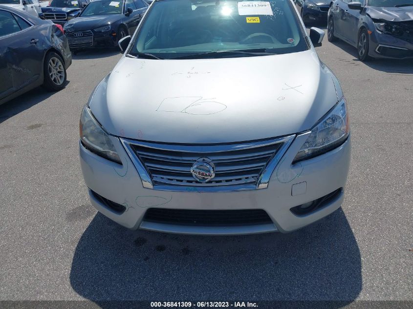 2013 NISSAN SENTRA SL - 3N1AB7AP6DL750579