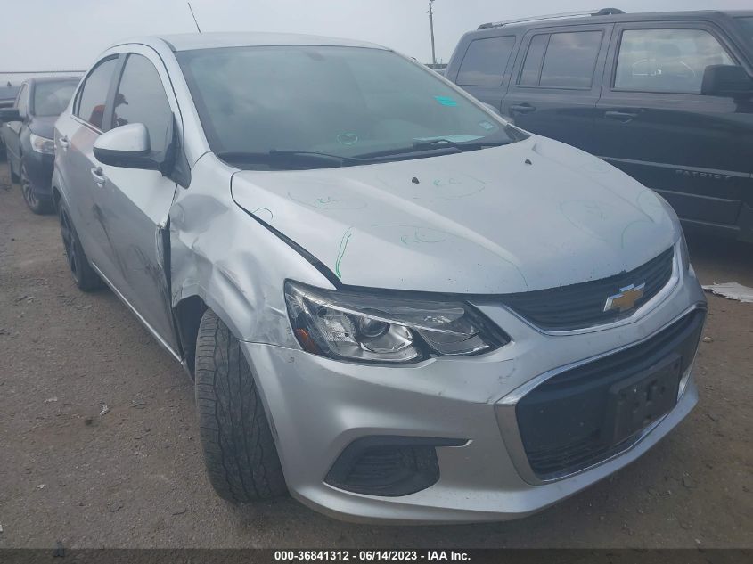 2017 CHEVROLET SONIC LT - 1G1JD5SH6H4114641