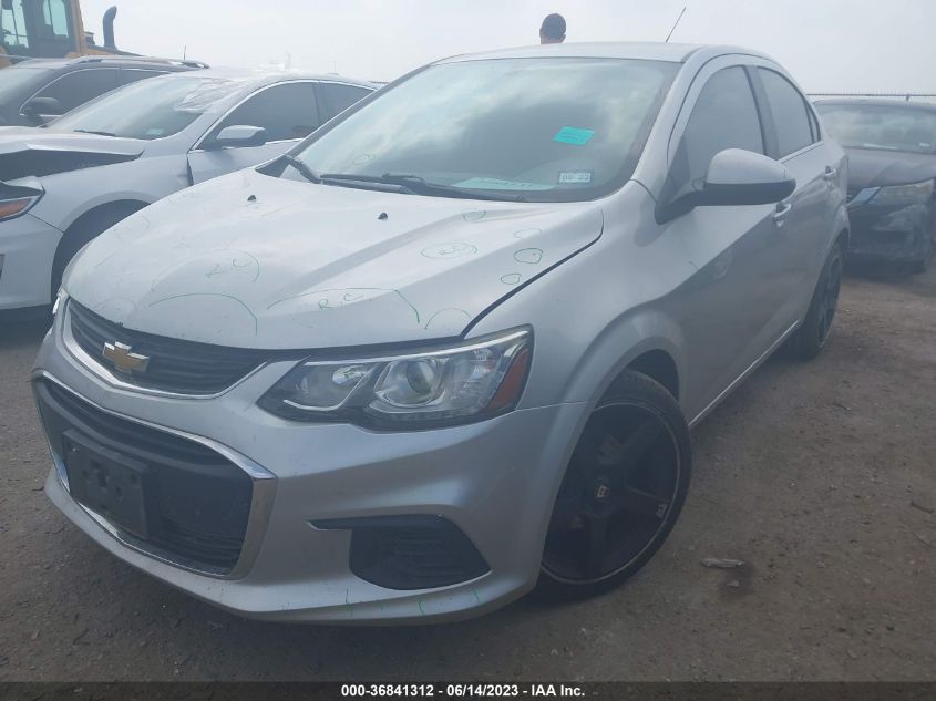 2017 CHEVROLET SONIC LT - 1G1JD5SH6H4114641