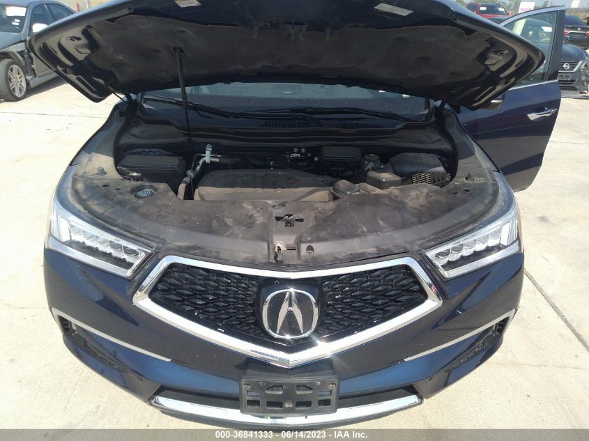 2017 ACURA MDX W/TECHNOLOGY PKG - 5FRYD3H54HB000457