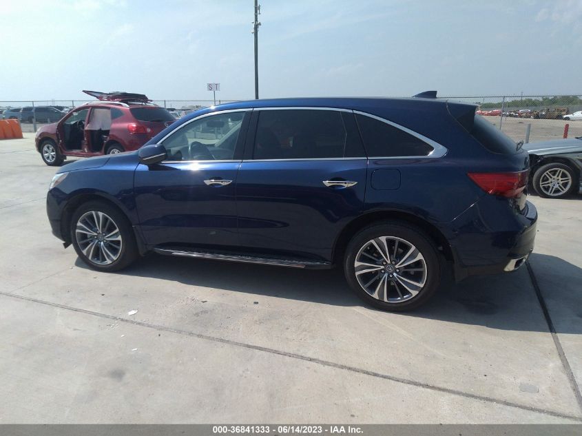 2017 ACURA MDX W/TECHNOLOGY PKG - 5FRYD3H54HB000457
