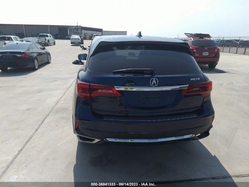 2017 ACURA MDX W/TECHNOLOGY PKG - 5FRYD3H54HB000457