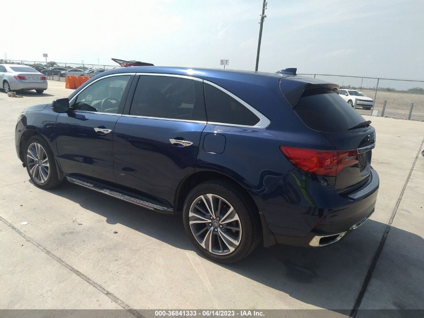 2017 ACURA MDX W/TECHNOLOGY PKG - 5FRYD3H54HB000457