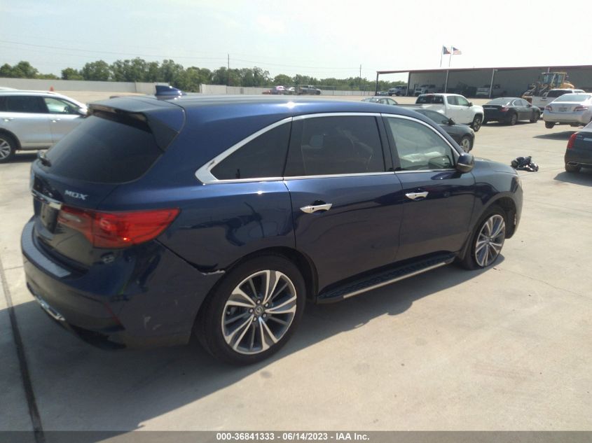 2017 ACURA MDX W/TECHNOLOGY PKG - 5FRYD3H54HB000457
