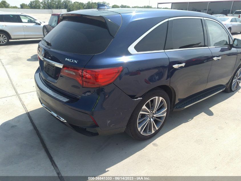 2017 ACURA MDX W/TECHNOLOGY PKG - 5FRYD3H54HB000457