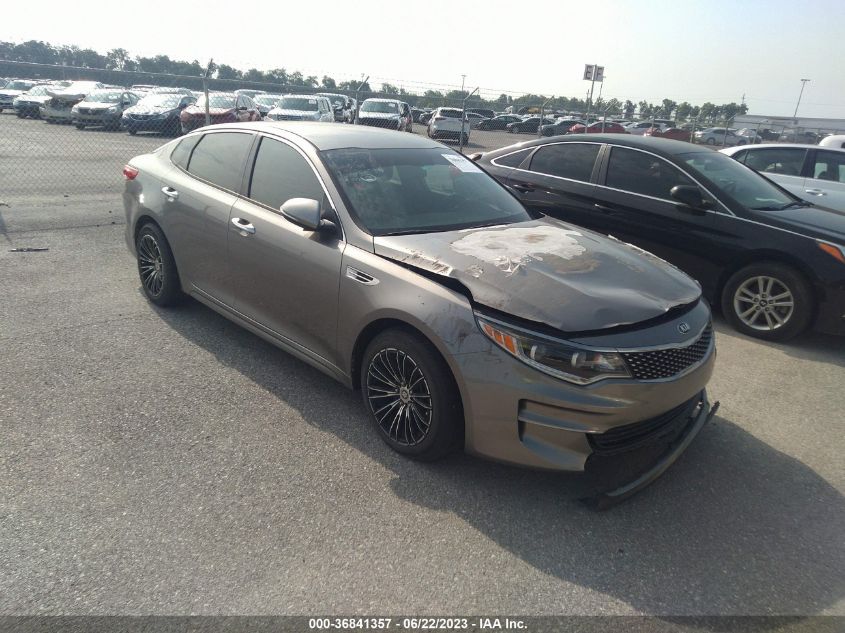 2016 KIA OPTIMA EX - 5XXGU4L31GG104571