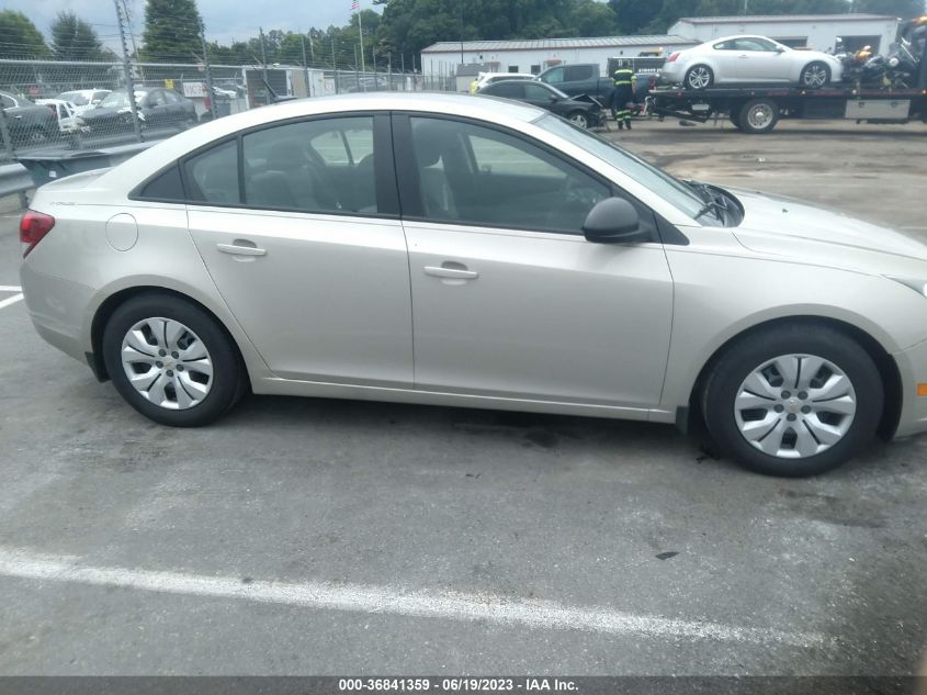 2013 CHEVROLET CRUZE LS - 1G1PA5SH5D7237147