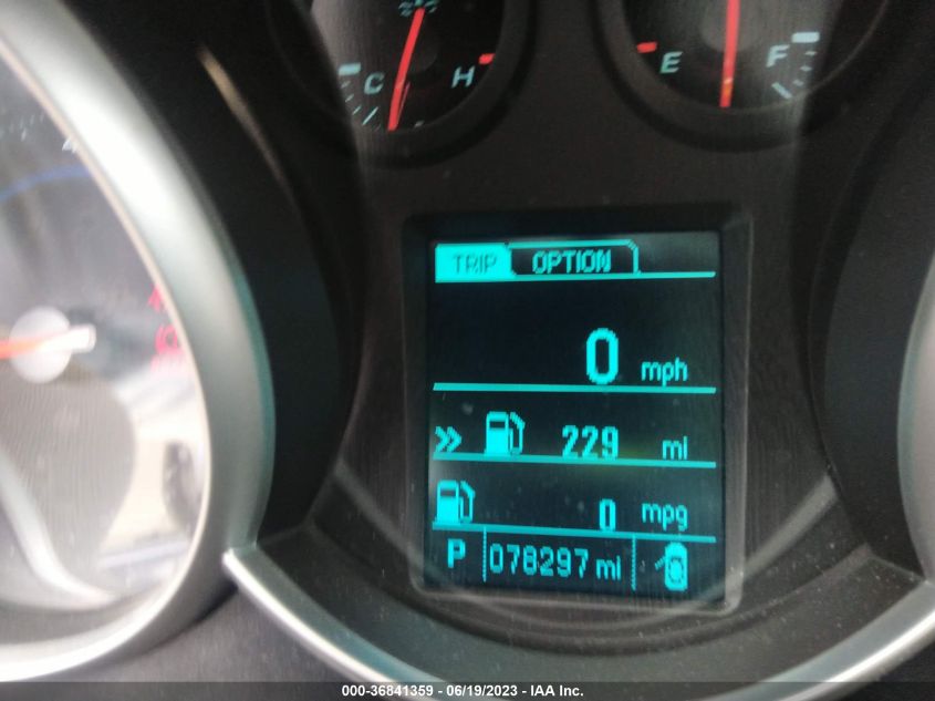 2013 CHEVROLET CRUZE LS - 1G1PA5SH5D7237147